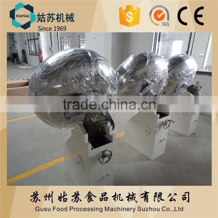 commercial chocolate multi function coating machine
