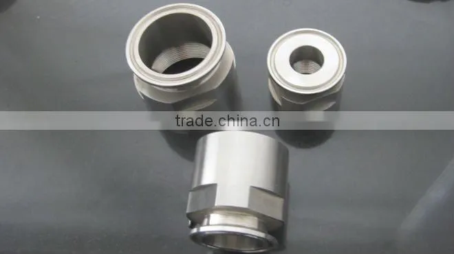NPT sanitary clamp adapter