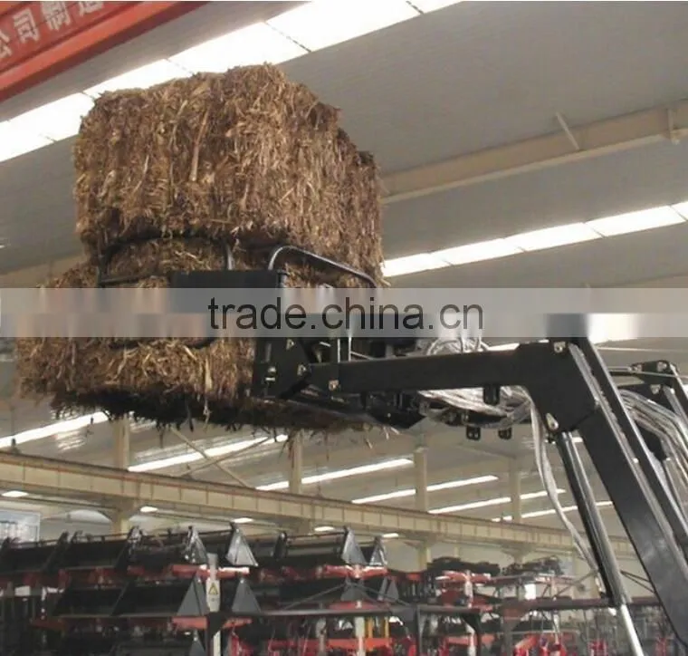 2015 Hot selling Farm Tractor Front Bale grabbler bale grab
