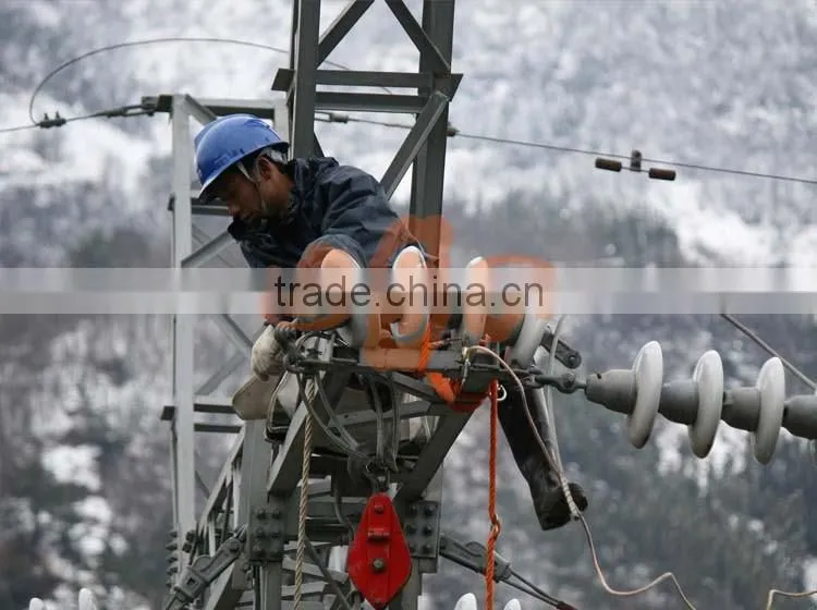 Different combinations different material steel cable pulleys