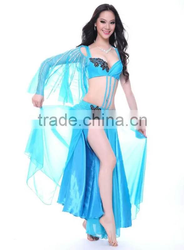 Silk Sexy Arabic Belly Dance Performance Dress