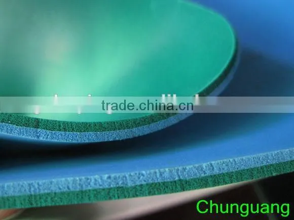 Good quality latex foam with two color for shoes insole