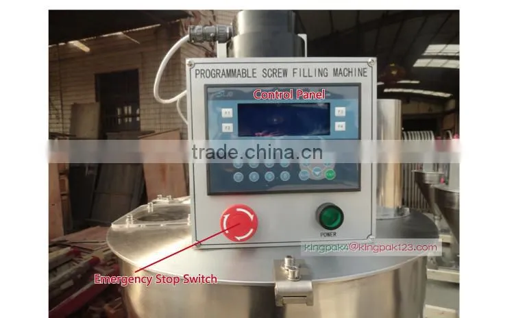 KF2000P Screw Metering Manual Small Powder Filling Machine
