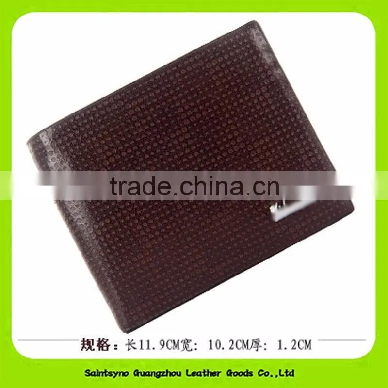 16921 2016 OEM customized genuine leather wallet