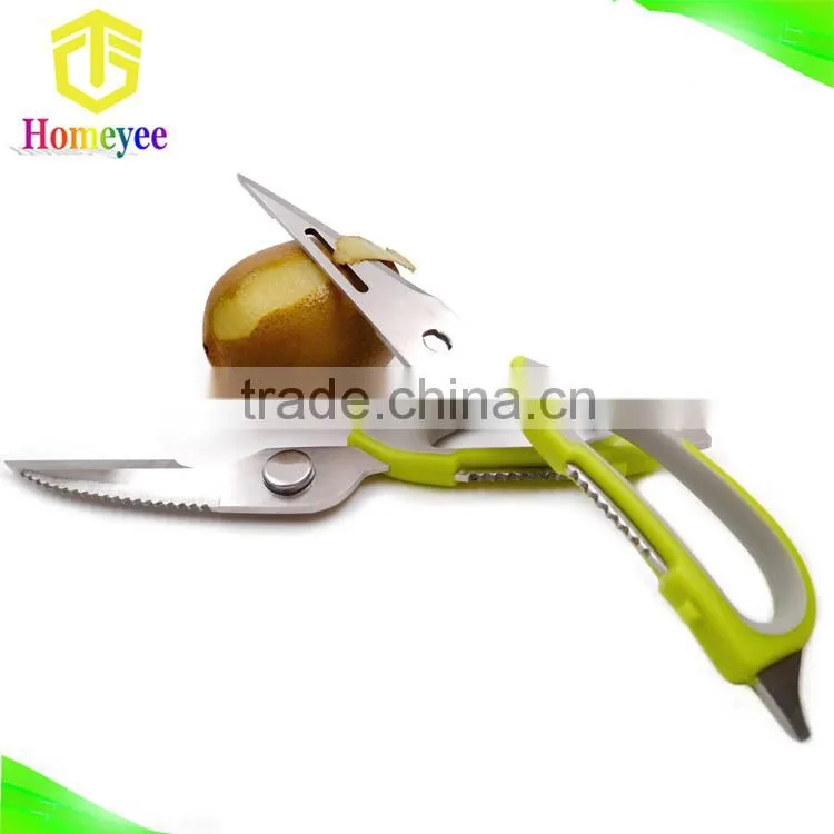 Multi purpose top quality stainless steel come apart scissors for cutting plastic