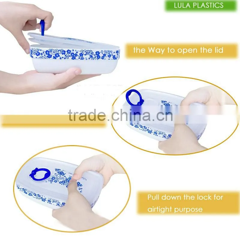 Plastic Airtight Storage Containers Rectangular Wholesale