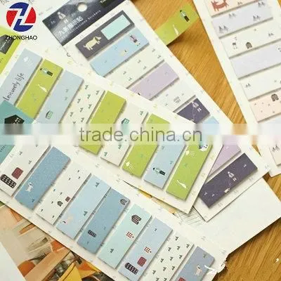 unique design mini memo high quality sticker notepad