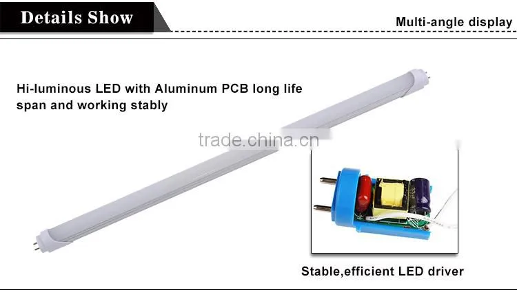 high quality energy saving T5 led tube light ce rohs SMD 2835 1200mm T5 led tube lamp
