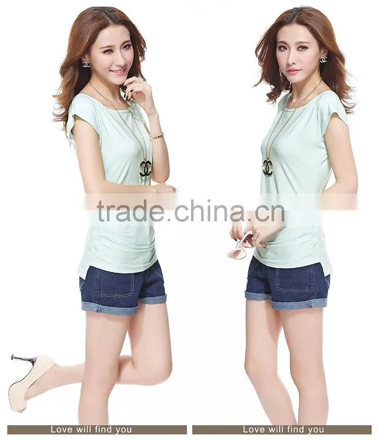 hebei anhua 2015 new style women T-shirt