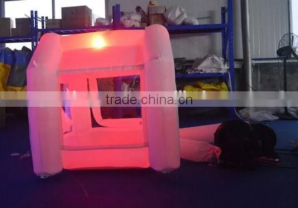 2016 Hot sale led inflatable money machine with led light