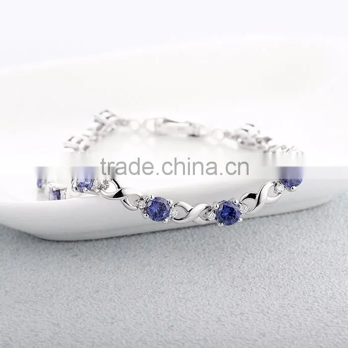 Elegant European Style 925 Silver Fashion Bracelet