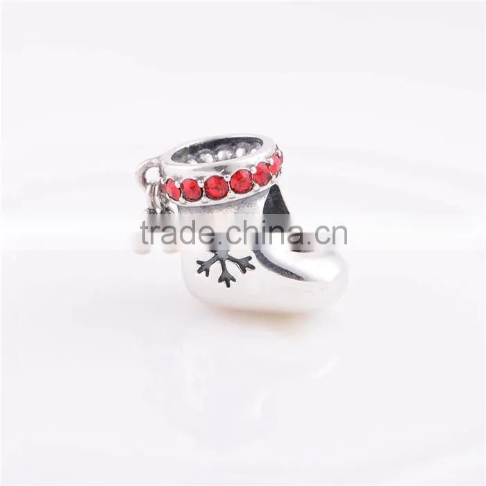 Beads for Jewelry Making Winter Shoes Charms Promotion Gift