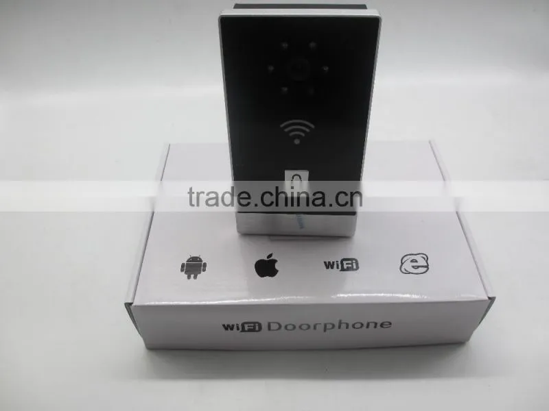 Smart phone wifi wireless video door phone with card reader