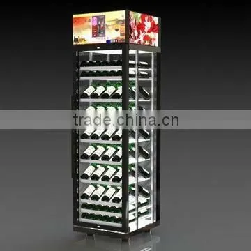 Luxury Compressor 1085L Wine Bottle Cellar Display Showcase Fridge