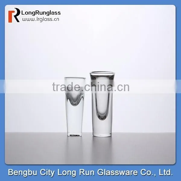 LongRun 22ml 2014 newest hand made shot drinking whisky glass with high quality