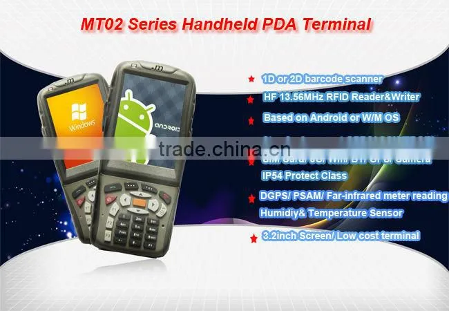 Mini Portable Handheld Barcode Scanner uhf rfid inventory tracking