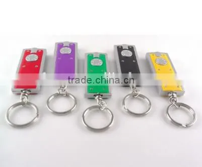 Hot selling mini led keychain / flashlight keychain / led keychain light