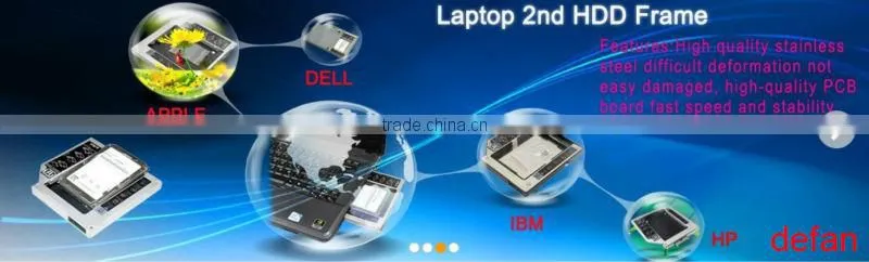 2nd SATA Caddy for Apple Macbook Pro 9.5mm HDD SSD Hard Drive Bay