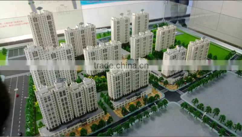 Scale 1/150 Residential house Maquette architectural model for real estate