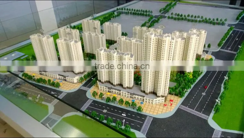 Scale 1/150 Residential house Maquette architectural model for real estate