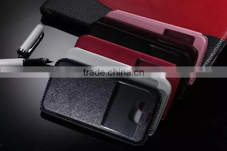 New Arrival For samsung s6 leather Cases,original Case for samsung s6 ,For samsung s6 view case