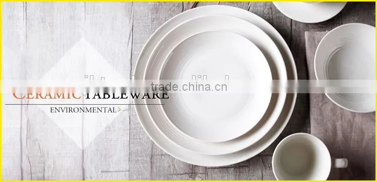 Wholesale 4pcs Custom Western Porcelain Dinnerware Set,Cheap Dinner Set