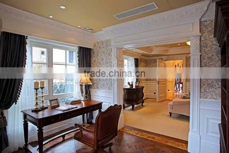 2016 Hotsales pu waterproof gypsum cornice for home decoration