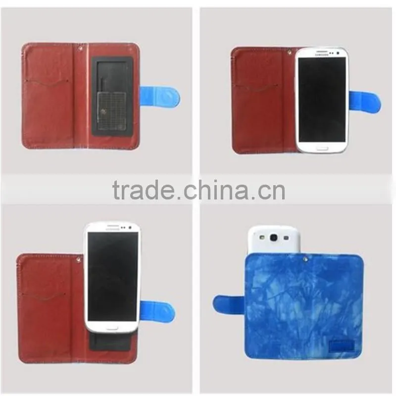 universal denim flip leather mobile phone cover case for Myphone my35 27 28 36 32 23 agua rio