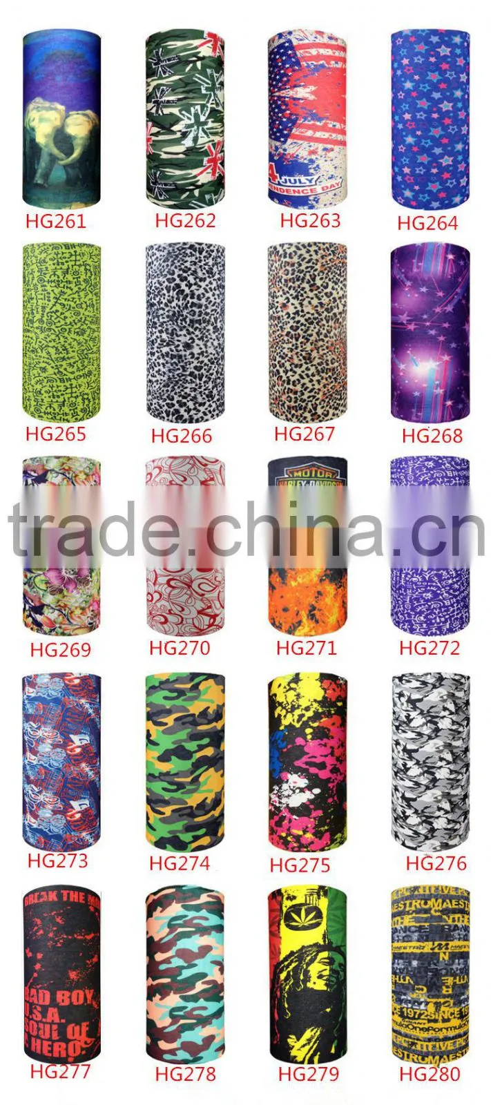 Seamless Tube multifunctional wholesale dog bandana