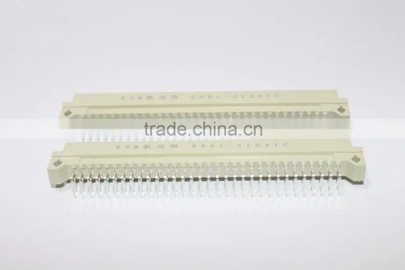 DIN 41612 2 row 64 pin right angle male type