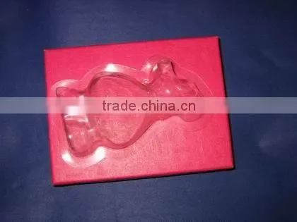 Guangzhou factory Clear blister for gift packaging(ZDPVC-006)