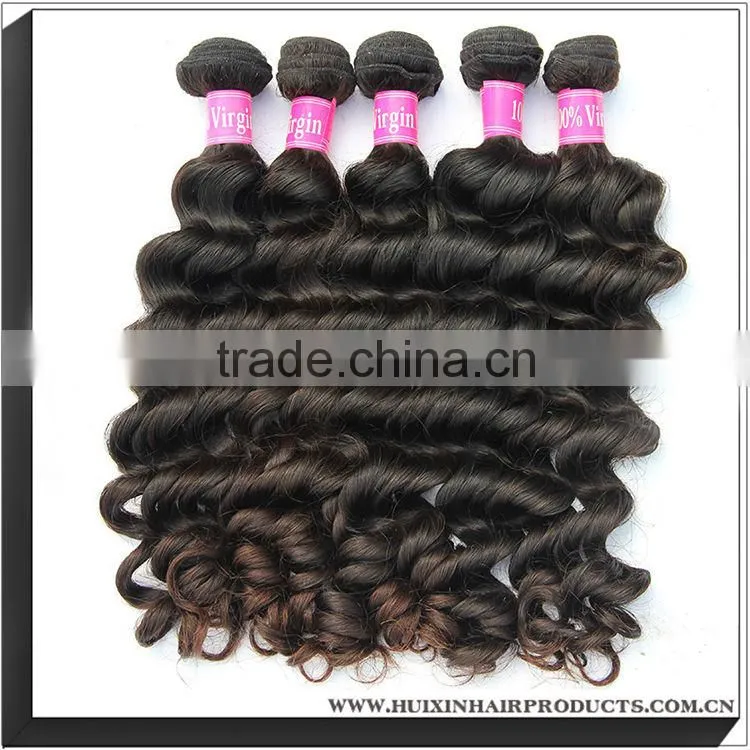 Grade 6a unprocessed virgin indian hair extension natural wave, natural color raw indian human hair
