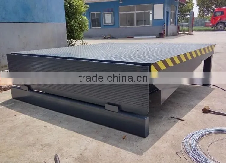 Nice Price Warehouse Electric Lifting Platform Hydraulic Container Unloading And Loading Dock Ramp For Sale