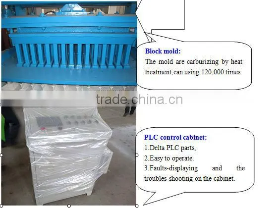 China automatic vibro block machine