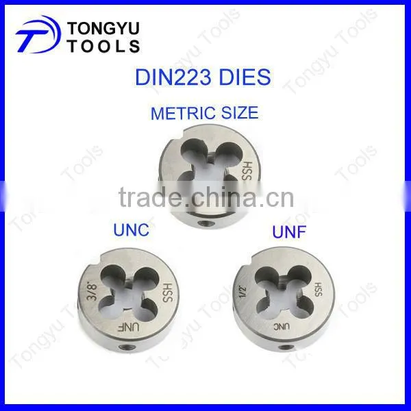 alloy steel or hss tap wrench die wrench DIN 352 hand taps machine taps Taps and Dies for creating screw thread tap and die set