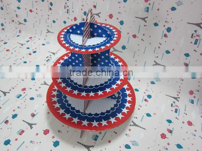 3 layers cake stand