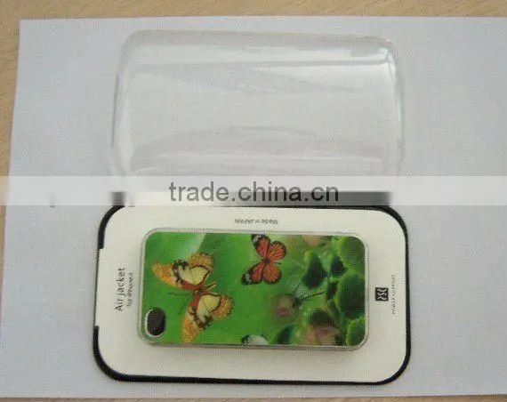 Hot plastic PS crystal box for MP3