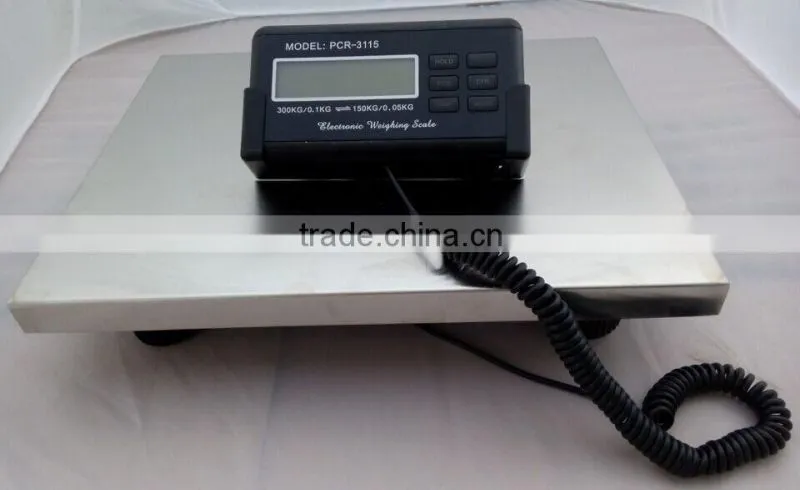 LCD display postal scale