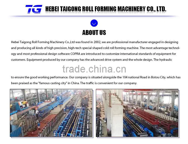 Sheet metal machinery rolling shutter door forming machine
