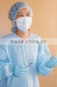 nonwoven disposable gown