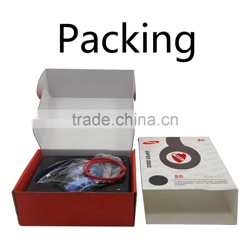 Shenzhen new leather headphones headset for mobile
