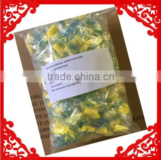 Factory direct sale disposable orange yellow blue black green swimming silicone nose clip