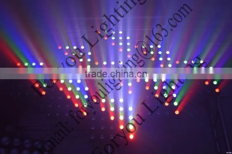 Economic latest 25*10w rgbw 4in1 leds new effect led matrix disco light