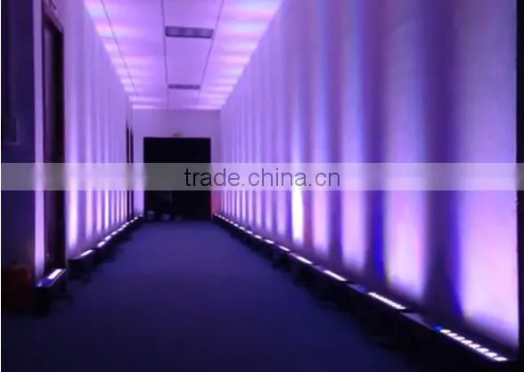 2016 best NEW!!SALE 14pcs 30w RGB 3in1 led wall washer with point control & IP65