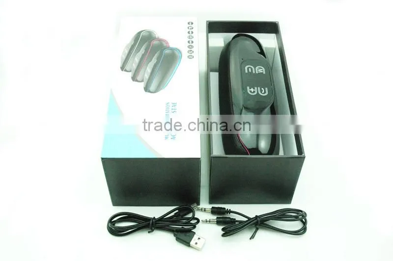 S309 Blue color 2 channel NFC speaker bluetooth support line in audio play