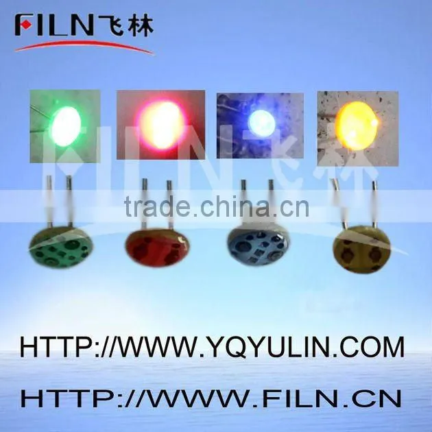 Green 12V led signal light 8mm Fast Delivery FL1-24