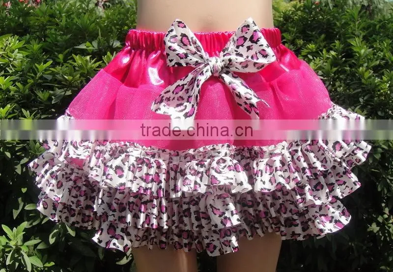 Hot sale cute children wear minu tutu skirt, boutique design baby girl summer wear tutu mini pettiskirt for sale