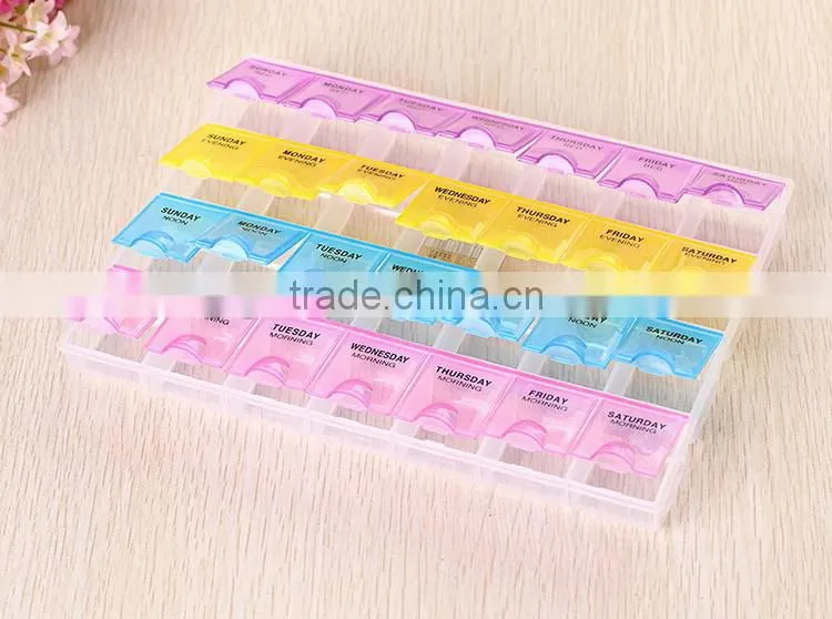 Alibaba China Manufacture Plastic Pocket Size Pill Box