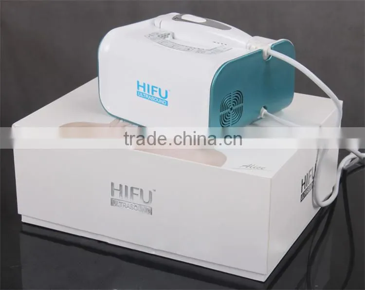 The most popular international portable hifu face lift beauty treatment machine at home