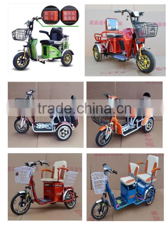 2017 New Design Stand Up Off-Road Electric Trike Scooter